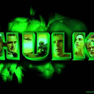 The Incredible Hulk logo wallpaper