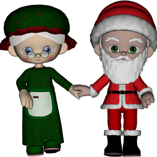 MRS. Santa Claus wallpaper