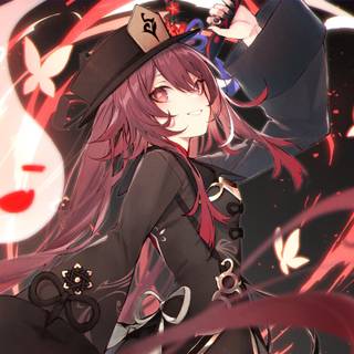 Hu Tao PFP wallpaper