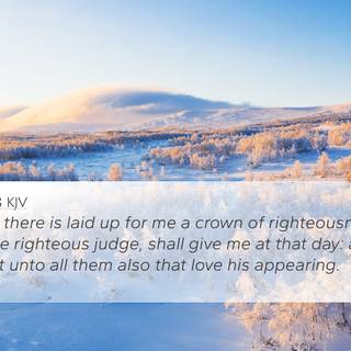 Bible winter computer wallpaper