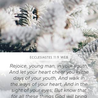Bible winter wallpaper
