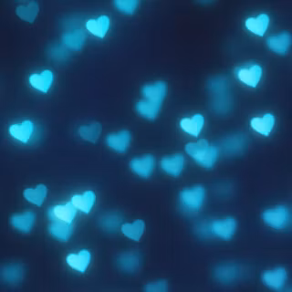 Dark blue hearts wallpaper