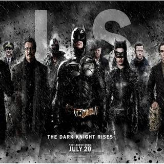 The Dark Knight character posters wallpaper