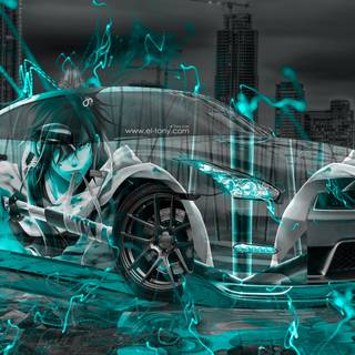 GTR anime wallpaper