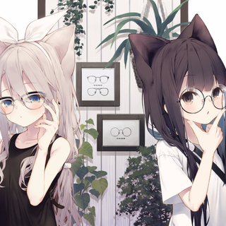 BFF anime cute wallpaper