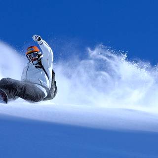 4k snowboarding wallpaper