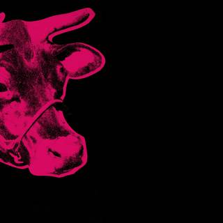 Red cow wallpaper