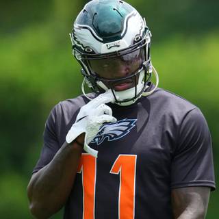 A. J. Brown Eagles wallpaper