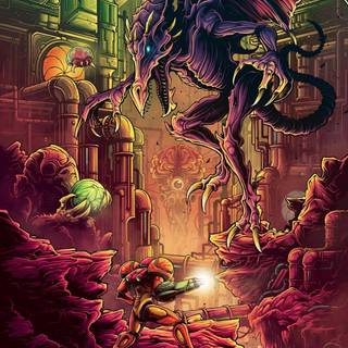 Ridley Metroid wallpaper