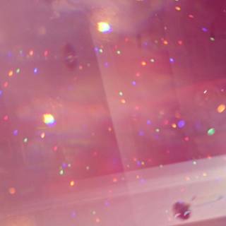 Pink glitter aesthetic wallpaper