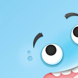 Silly face wallpaper