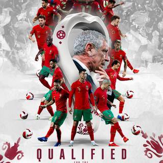 Logo Qatar 2022 wallpaper