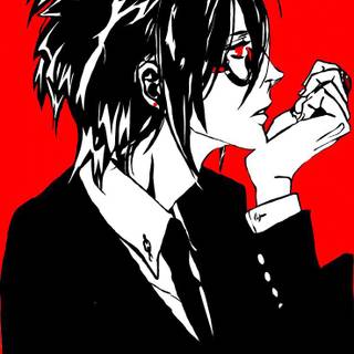 Dark anime drawing wallpaper