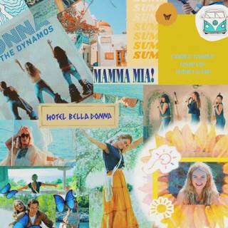 Mamma Mia aesthetic wallpaper