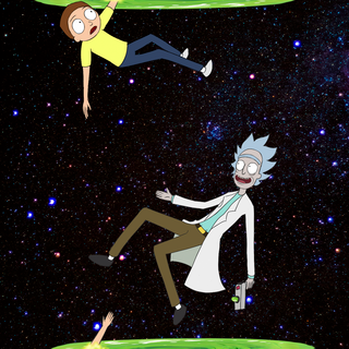Rick and Morty iPhone HD wallpaper