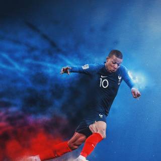 Kylian Mbappé France 2022 wallpaper