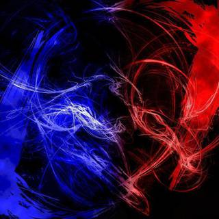 Red blue black wallpaper
