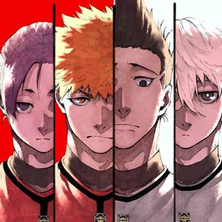 Blue Lock desktop wallpaper