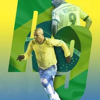 Ronaldo Brazil iPhone wallpaper