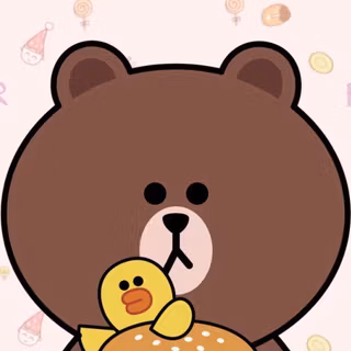 Cute bear cartoon wallpaper