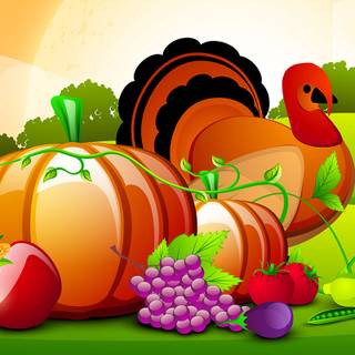 Thanksgiving country wallpaper