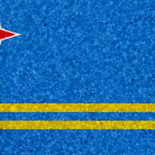 Aruba flag wallpaper