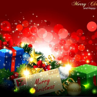Merry Christmas & Happy New Year wallpaper