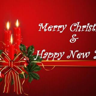 Merry Christmas & Happy New Year wallpaper