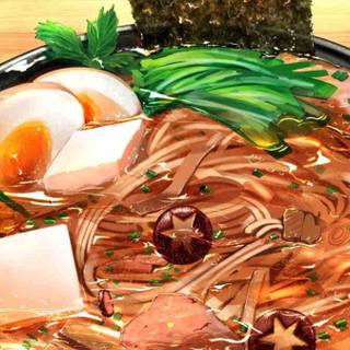 Anime aesthetic food wallpaper