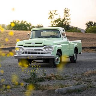 Old school trucks wallpaper