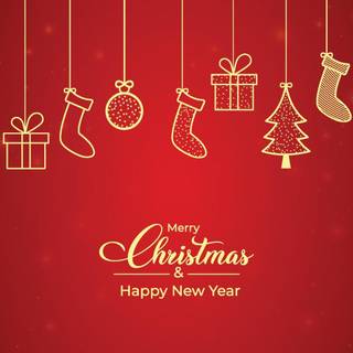 Christmas banner design wallpaper