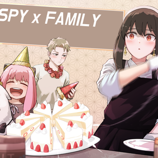 Christmas Spy x Family wallpaper