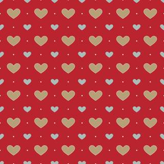 Cute red Christmas wallpaper