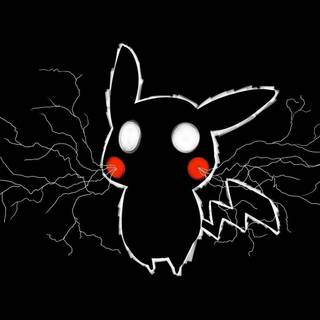 Black Pikachu wallpaper