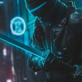 Snake Eyes mask wallpaper