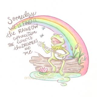 The Muppet Movie Rainbow Connection wallpaper