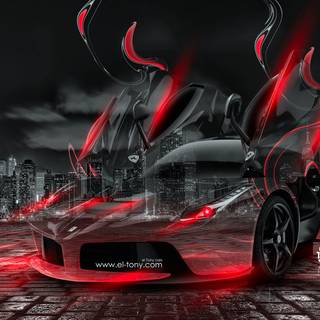Cool red cars wallpaper
