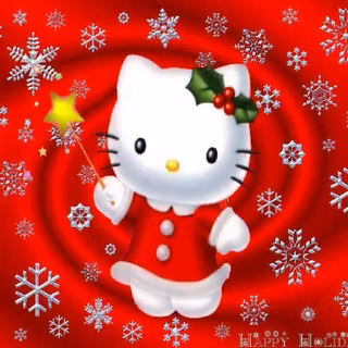 Sanrio Christmas desktop wallpaper