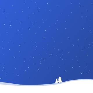Blue Christmas computer wallpaper