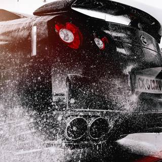 Car exhaust wallpaper