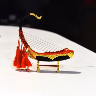 Myanmar harp wallpaper