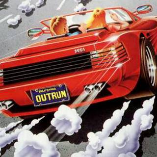 Out Run arcade wallpaper