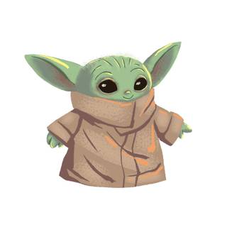 Evil Baby Yoda wallpaper