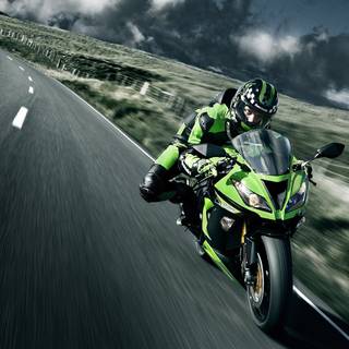 Kawasaki Ninja ZX 6R wallpaper