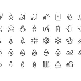 Winter icon wallpaper