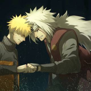 Naruto x Jiraiya wallpaper