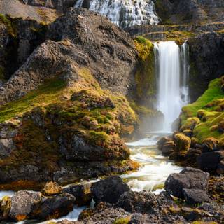 Dynjandi Iceland wallpaper