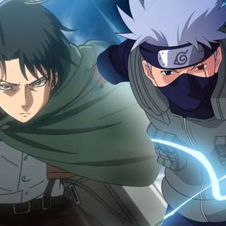 Kakashi and Levi wallpaper