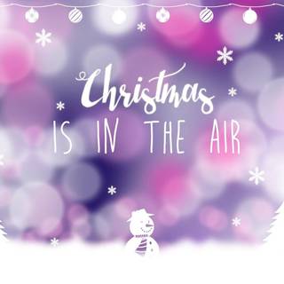 Christmas computer pink wallpaper