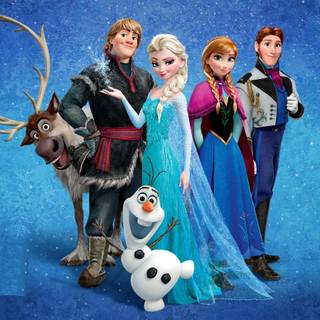 Frozen sisters wallpaper